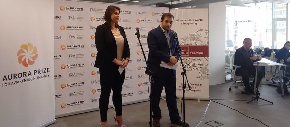 Impact Hub Yerevan is beyond thrilled to be partnering with the 100 LIVES & Aurora Prize / IDeA Foundation to host the official announcement in Armenia of the historic 100 LIVES & Aurora Prize finalists.