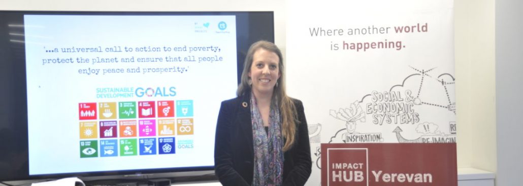 At our latest event, Natalie Magee, a social entrepreneur based in Berlin, shared insights and developments within the sphere of social entrepreneurship in Germany with special focus on the UN’s Sustainable Development Goals.