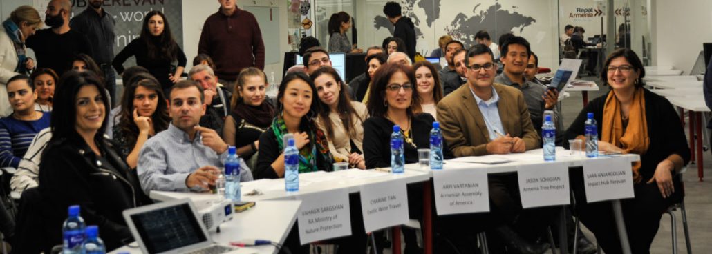 We partnered with Armenia Tree Project last week to bring the Ecopreneurs for the Climate global movement to Yerevan