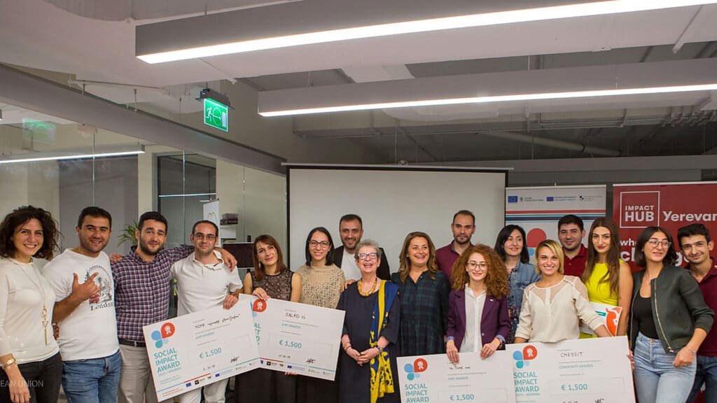 Award Ceremony, Social Impact Award Armenia
